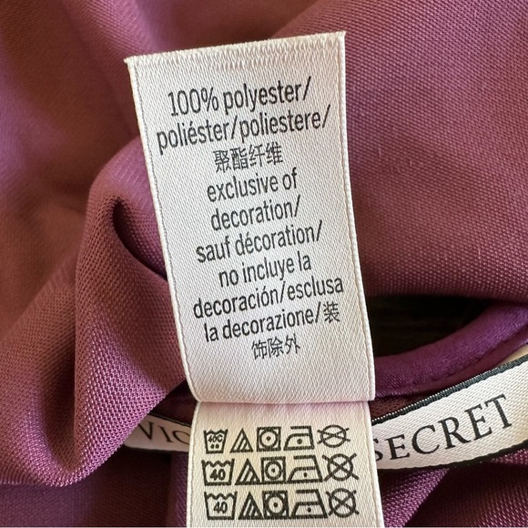 NWT Victorias Secret XS Burgundy Velvet Ruffle Cami Tank Top Romantic Sexy New - Picture 7 of 7